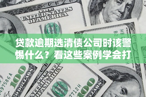 武汉贷款逾期选清债公司时该警惕什么？看这些案例学会打翻身仗