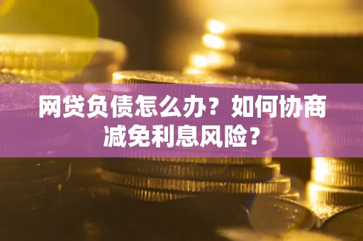 武汉网贷负债怎么办？如何协商减免利息风险？