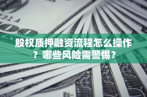 武汉股权质押融资流程怎么操作？哪些风险需警惕？