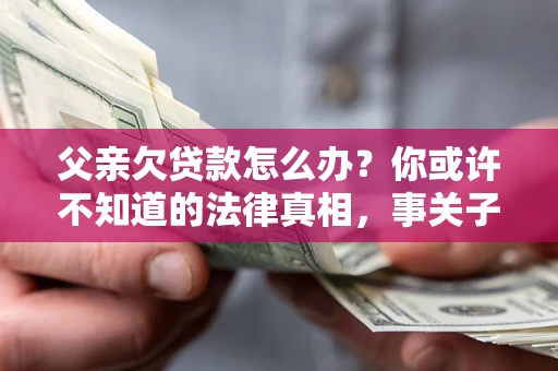 武汉父亲欠贷款怎么办？你或许不知道的法律真相，事关子女未来