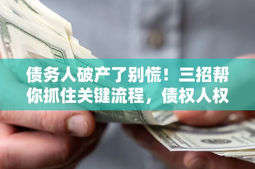 武汉债务人破产了别慌！三招帮你抓住关键流程，债权人权益不再缩水