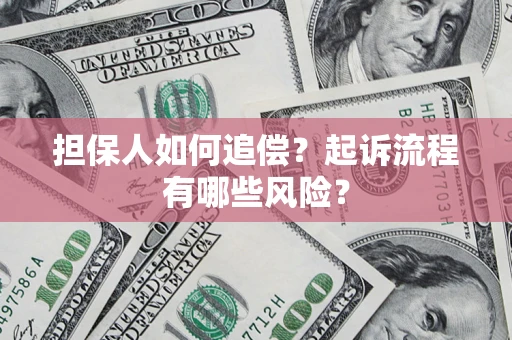 武汉担保人如何追偿？起诉流程有哪些风险？