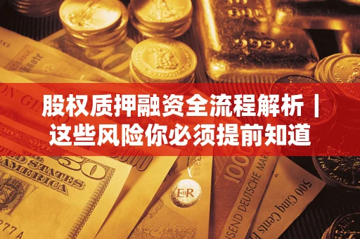 武汉股权质押融资全流程解析｜这些风险你必须提前知道