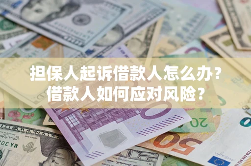 武汉担保人起诉借款人怎么办？借款人如何应对风险？