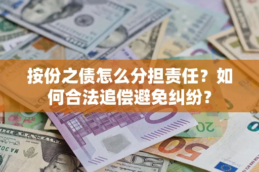 武汉按份之债怎么分担责任？如何合法追偿避免纠纷？